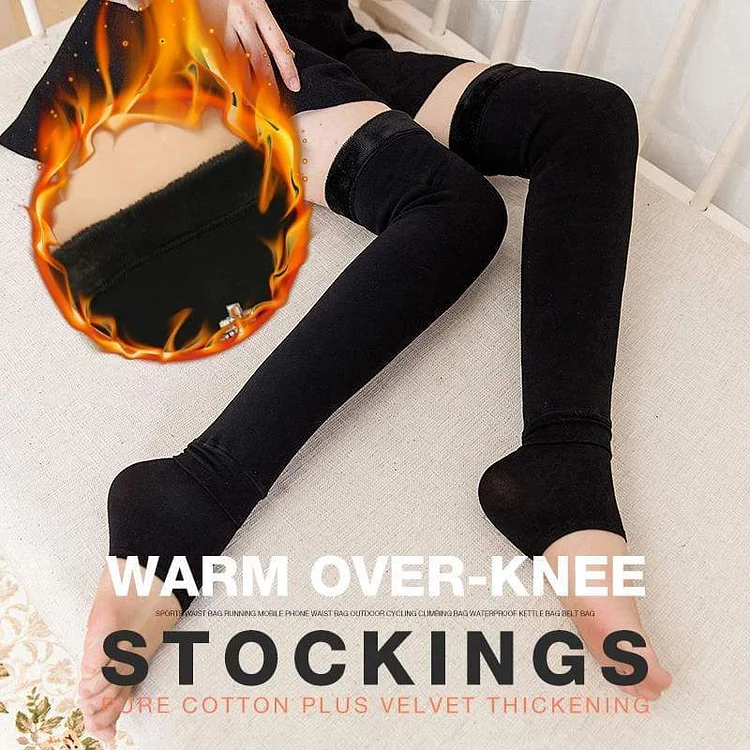 Warm Over-knee Stockings-1 Pair