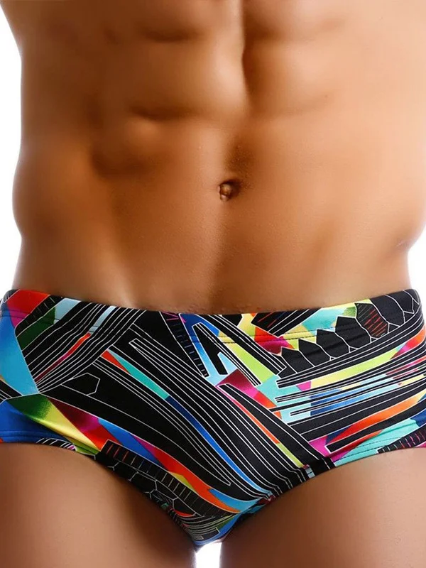 Colourful Line Geometry Trunks