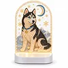 DIY Diamond Art LED Night Light &ndash; Light-Up Table Decor, Double-Sided Printed DIY Crystal Pearl Painting Decoration for Holiday & Gifts (Dog)