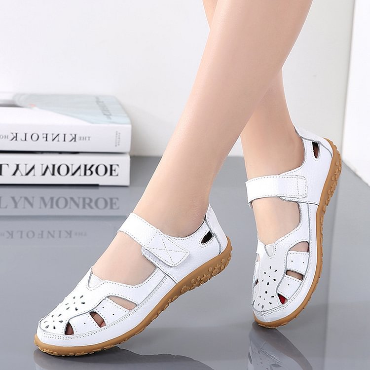 Women Sandals Casual Summer Ladies Closed Toe Beach Sandals Walking Women Flats Shoes Outdoor Comfort Female Fashion Sneakers 42 - Life is Beautiful for You - SheChoic