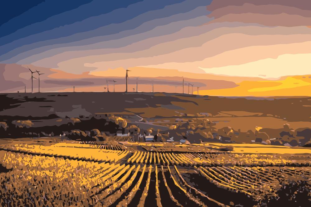 

Farm Harvest – Paint By Numbers - 40*50CM, 501 Original