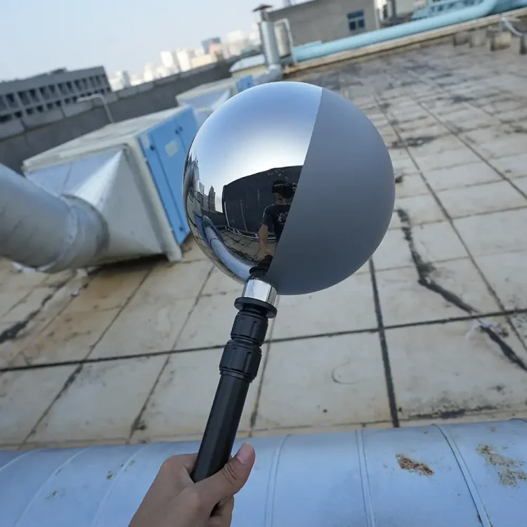 20cm Half Chrome & Half Grey VFX Ball BR20D