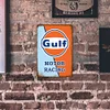 (Multi Style)Gulf Oil - Metal Tin Signs(8*12Inch/12*16Inch) - Garage