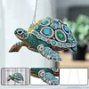 Meeresschildkröten 2d flache DIY hängende Diamant Kunst Kit Wandaufhängung Kunst für Wohnkultur
