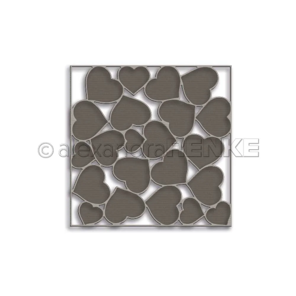 Piggy Craft metal cutting dies cut die mold Love Frame Series Envelope Scrapbook paper craft knife mould blade punch stencils