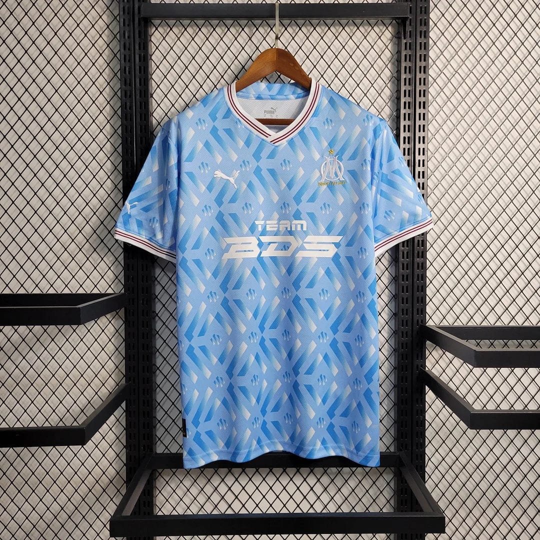 2023/2024 Olympique de Marseille Special Edition Blue Soccer Jersey 1:1 Thailand Quality mysite