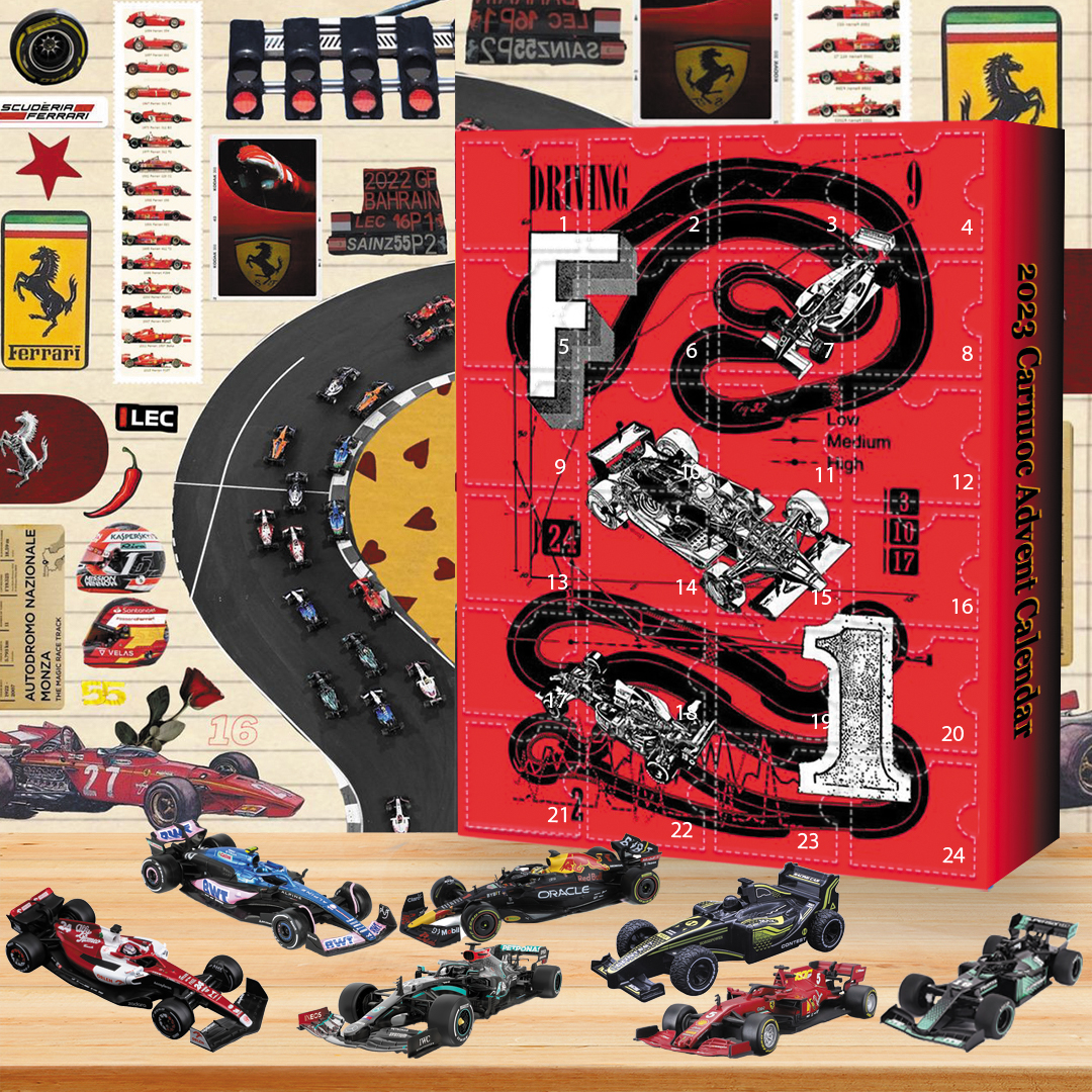 2023 F1 Advent calendar The One With 24 Little Doors