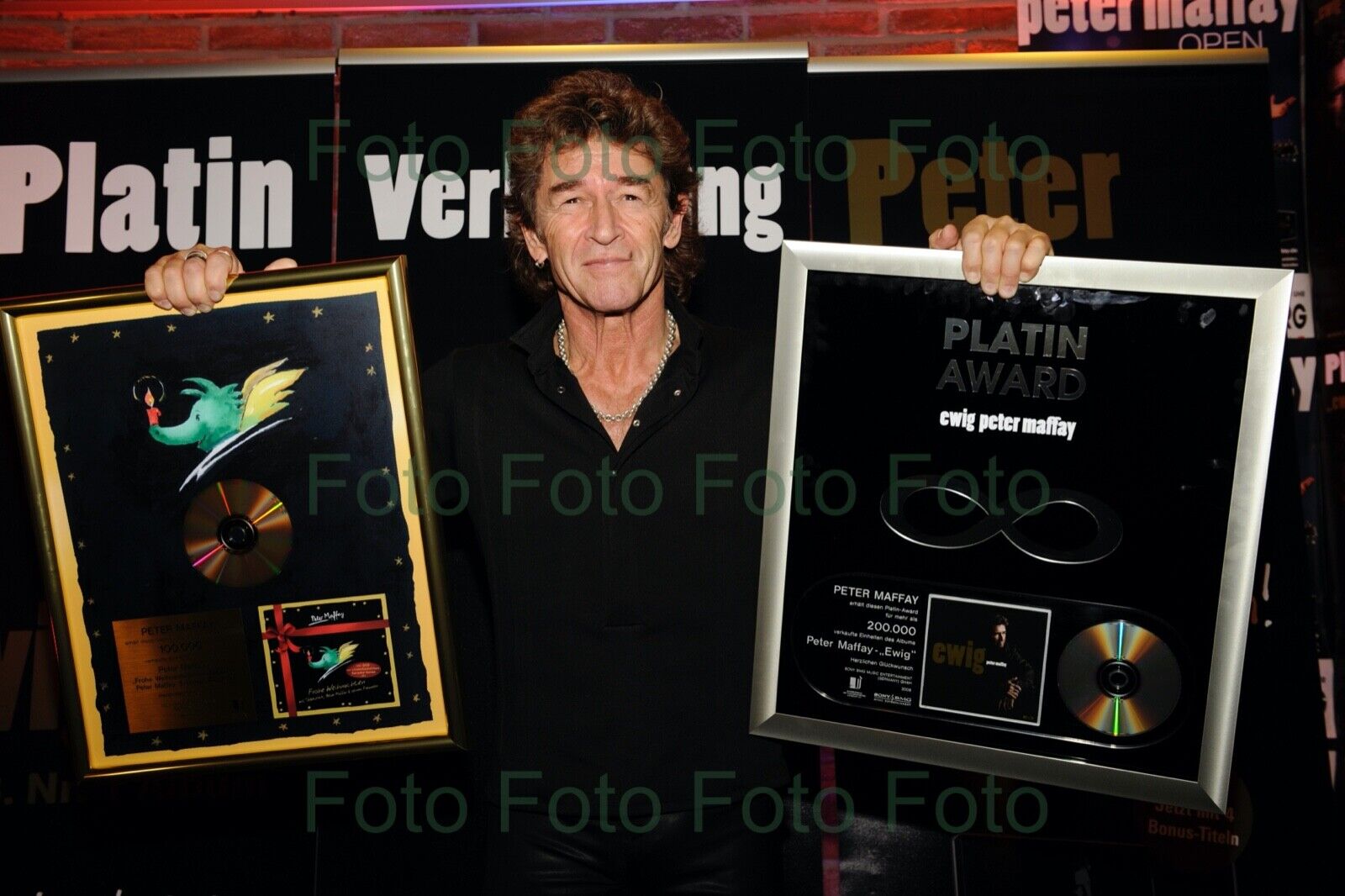 Peter Maffay Rock Schlager Musik Foto 20 x 30 cm ohne Autogramm (Be-42