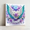 (Pre-Framed)Heart Wing-Special Shape Diamond Painting Kit(25x25cm)