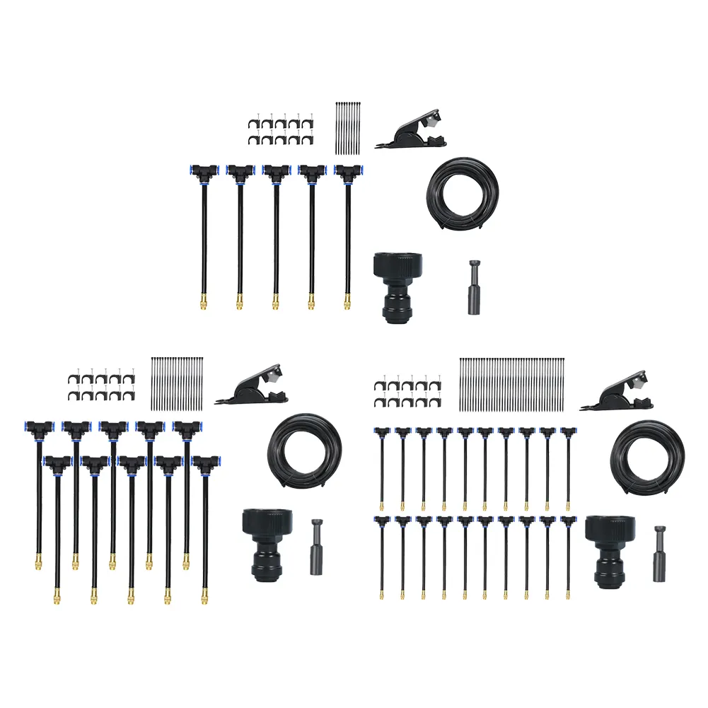 360 Bendable Automatic Irrigation System Drip Irrigation Kit for Yard Lawn Plant
