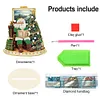 uk.everydayedeals (Limited Stock)DIY Wooden Diamond Painting Desktop Tabletop Ornament - Santa Claus