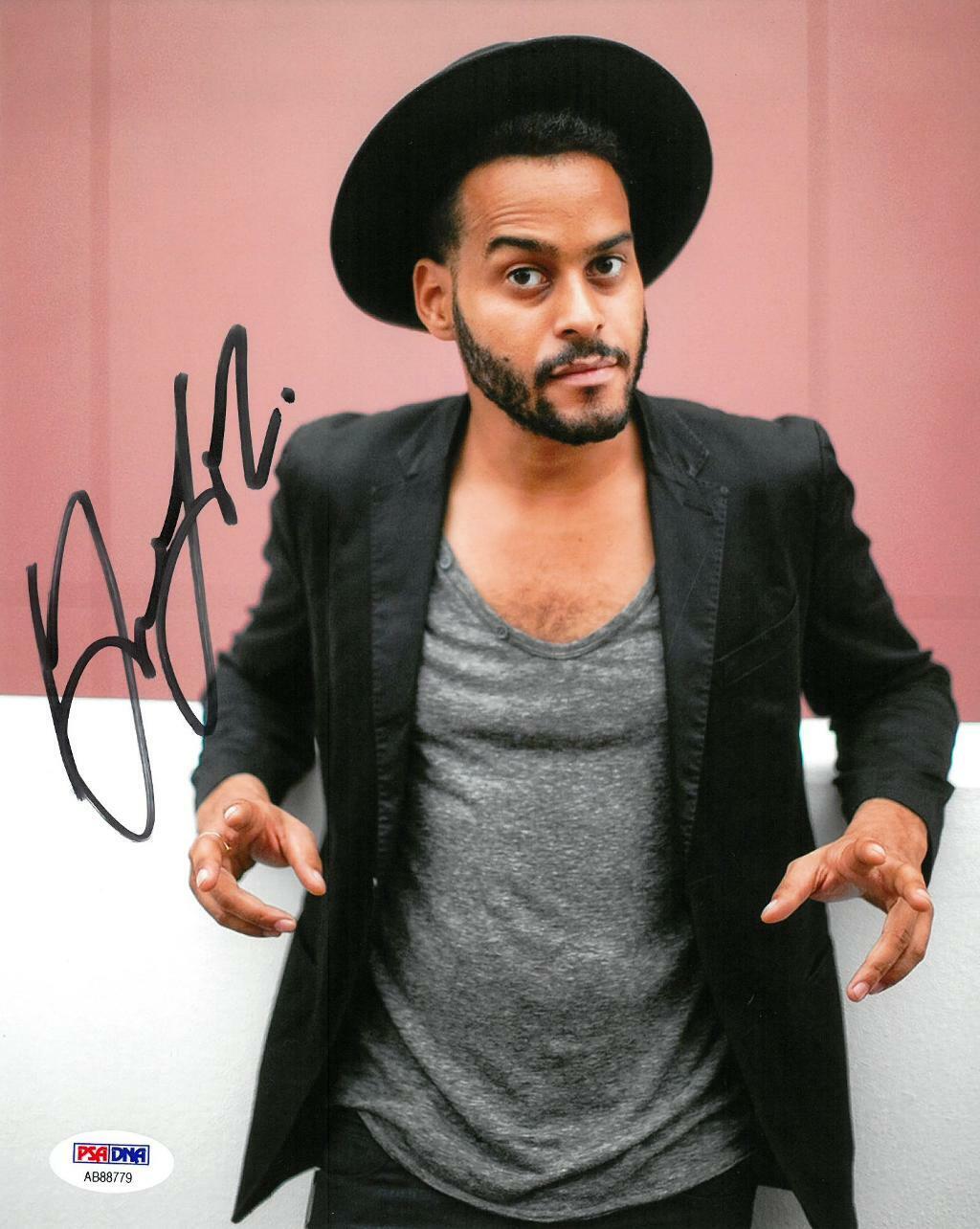 George Lewis Jr Signed Twin Shadow Autographed 8x10 Photo Poster painting PSA/DNA #AB88779