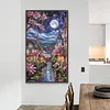 Beautiful Scenery-Partial Special Shaped Diamond Painting 40*70CM (Big Size)