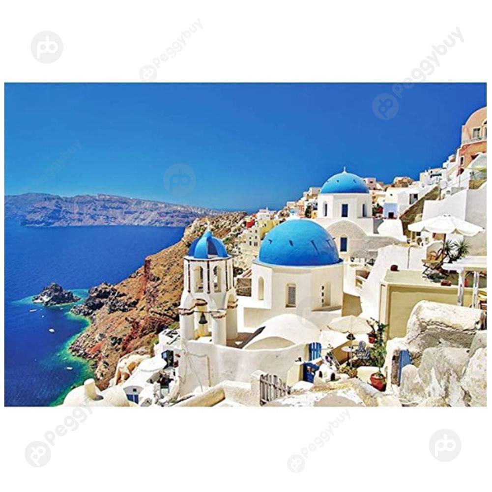 

1000 Pieces Aegean Sea Puzzle DIY Jigsaw Educational Toys Kids Adults Game, 501 Original