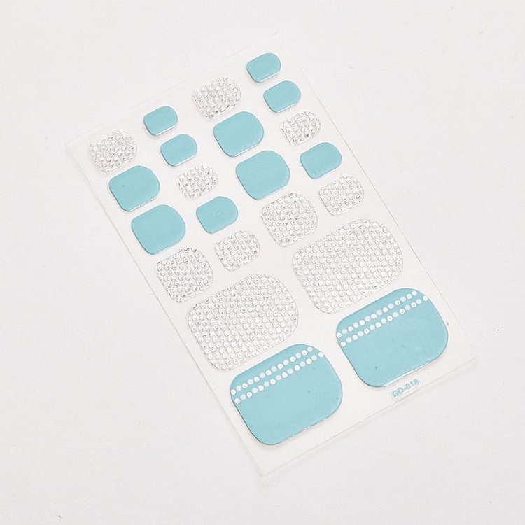22 Tips/Sheet Loveliness Minimalist Design Fashion Nail Stickers Nail Decoration Self Adhesive Nail Sticker Nail Decoration