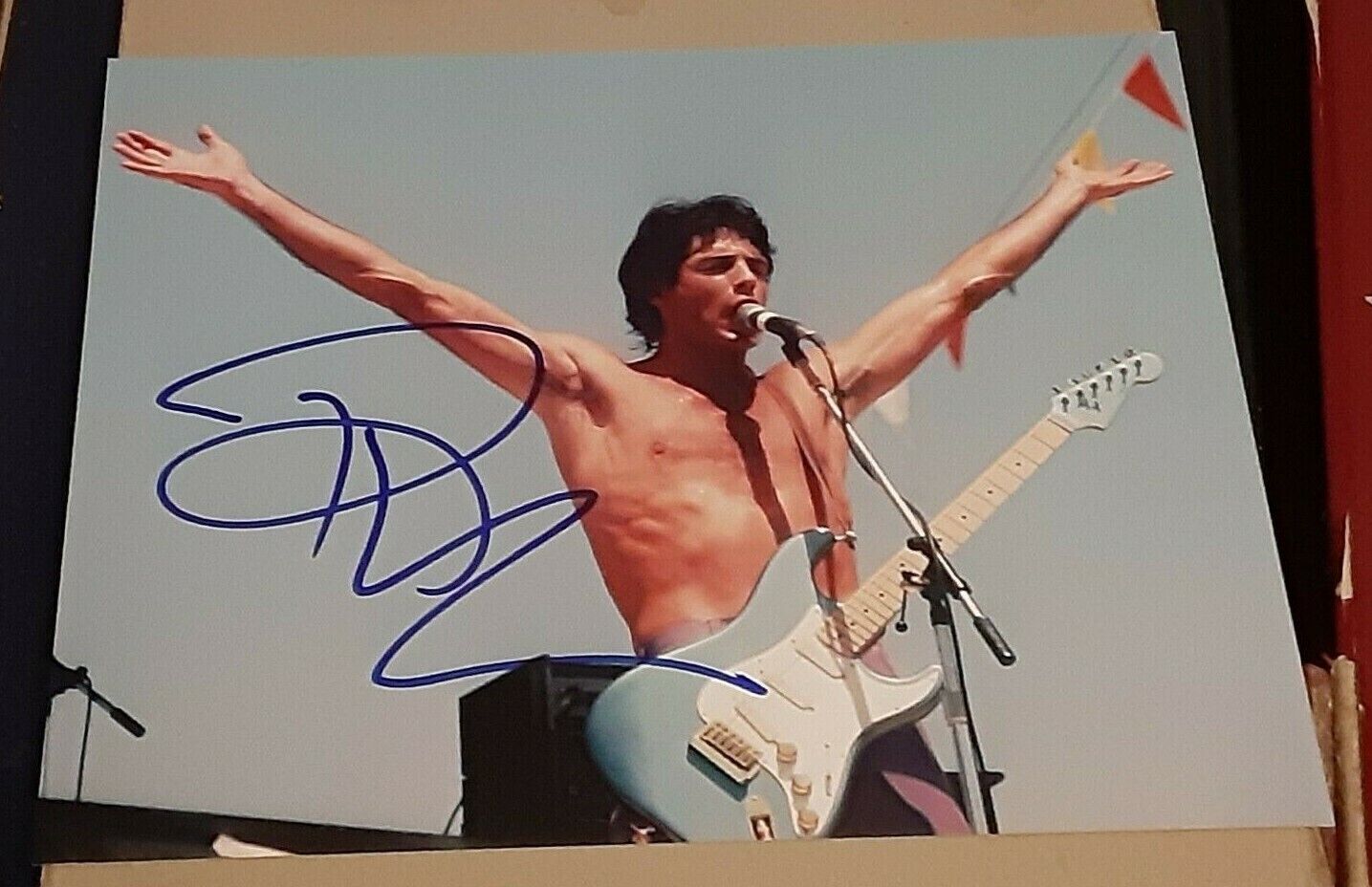 Rick Springfield Jesses Girl General Hospital SIGNED AUTOGRAPHED 8x10 Photo Poster painting COA