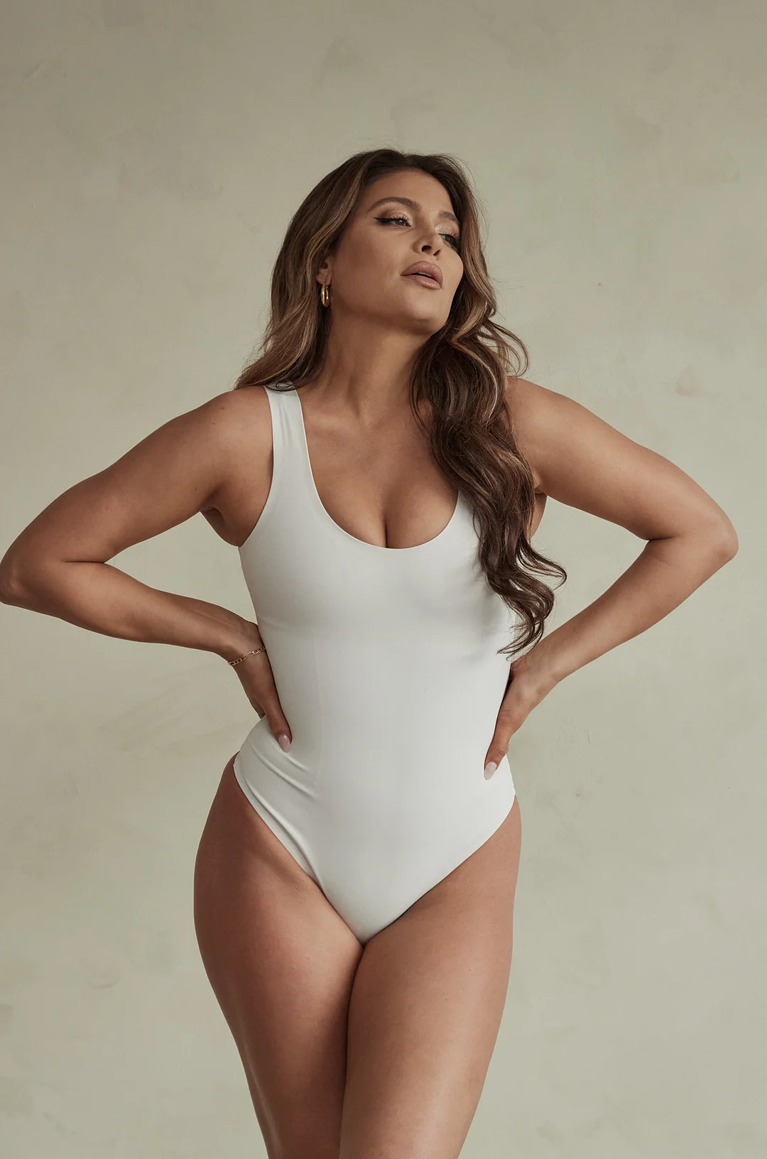 High Neck Shapewear Bodysuit