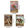 3PCS Cowgirl - Vintage Metal Signs Set - 20*30cm - Western