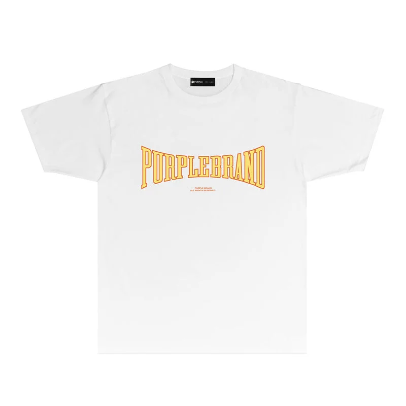 Purple 2023 new fashion T-shirt short sleeves