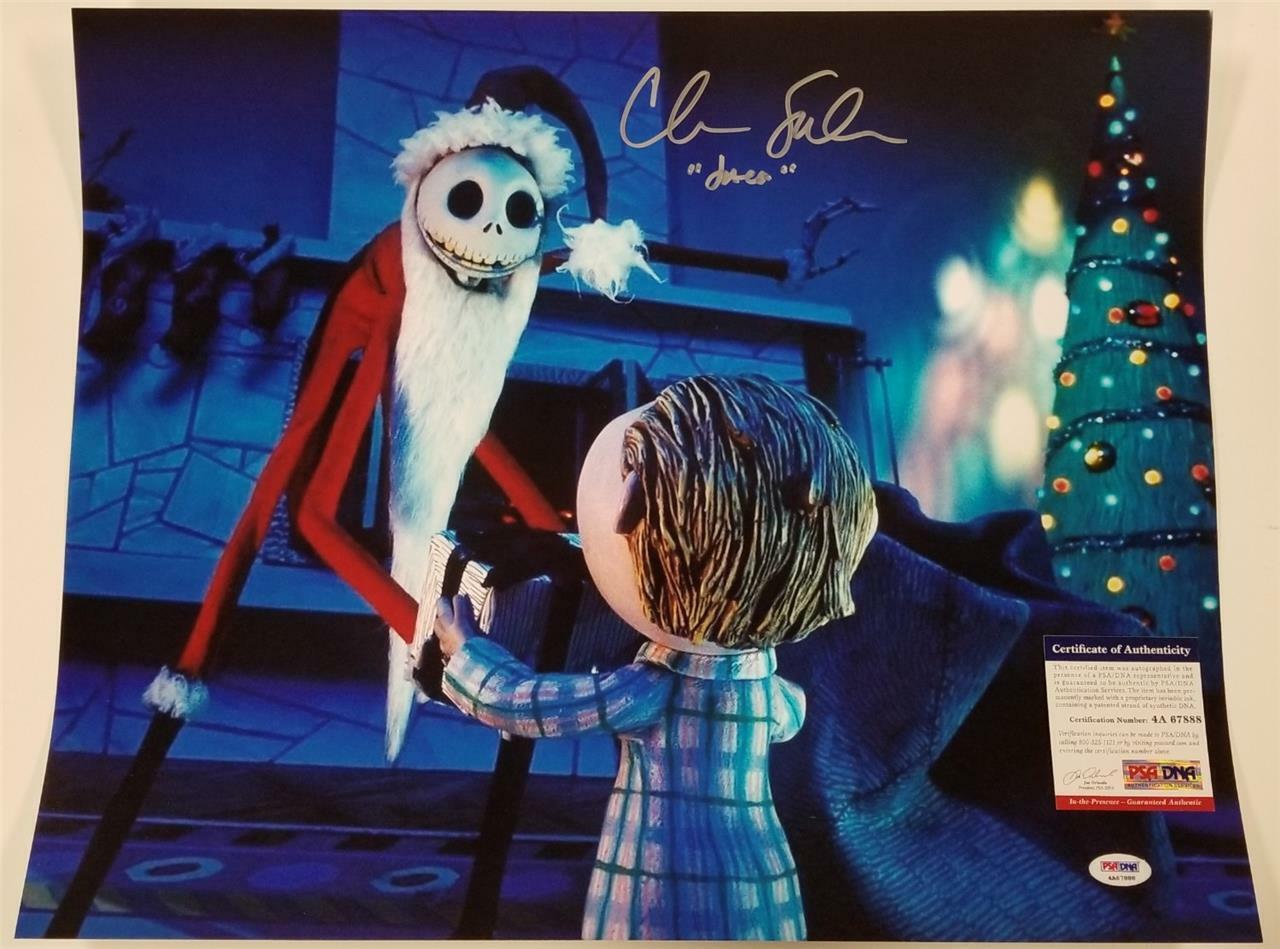 Chris Sarandon signed 16x20 Photo Poster painting #5 Nightmare Jack Skellington A ~ PSA/DNA COA