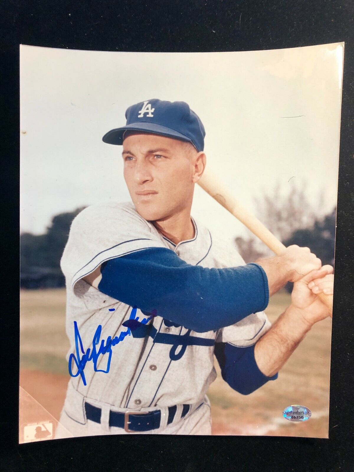 Joe Pignatano Signed Autographed Photo Poster painting - COA - Brooklyn Dodgers / Los Angeles