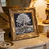 Arbre de vie en cristal de perle en forme sp&eacute;ciale 5D bricolage partiel diamants points kits d&rsquo;art en pierres 30*30m diamants peintures de diamants peintures diamants peintures d&rsquo;art gemme pour adultes d&eacute;butants d&eacute;coration int&eacute;rieure