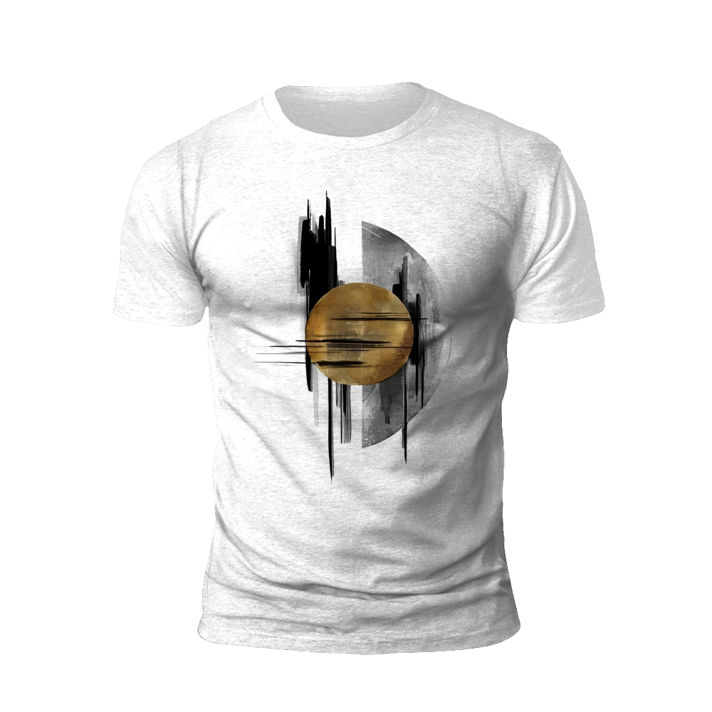 Golden Echoes on Urban Canvas T-shirt