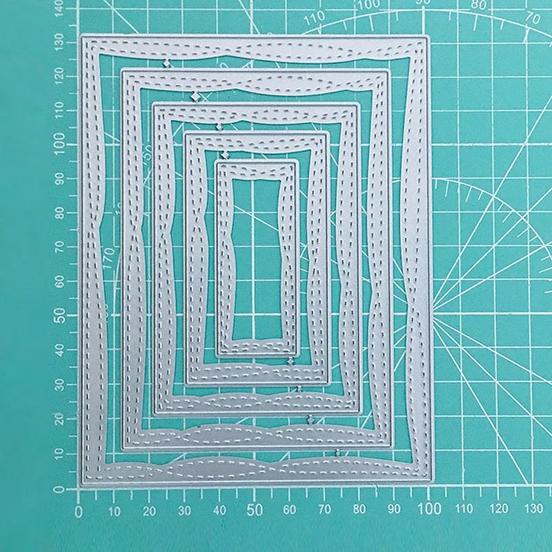 Frame Basic Model Shape Craft Metal Cutting Frame Templates Scrapbooking Embossing Paper Cards Photo Album Craft Stencils Dies