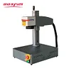 Fiber Laser Marking Machine 20W 30W with 80mm Rotary MAX Laser Source Engraving Metal Plastic Glass Wood Jewellery