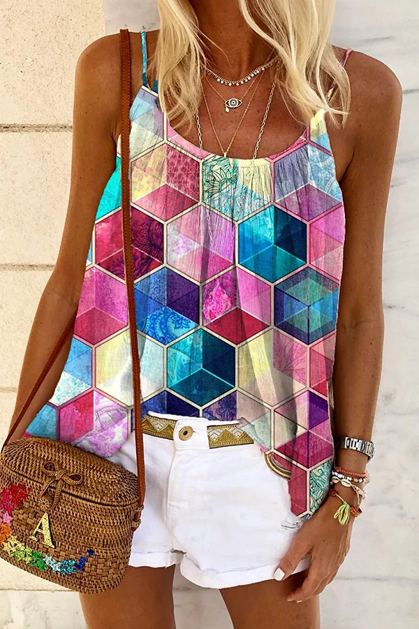 Colorful Printed Strap