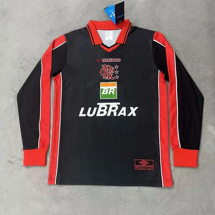Retro 1999 Flamengo Third Long Sleeve Football Jersey