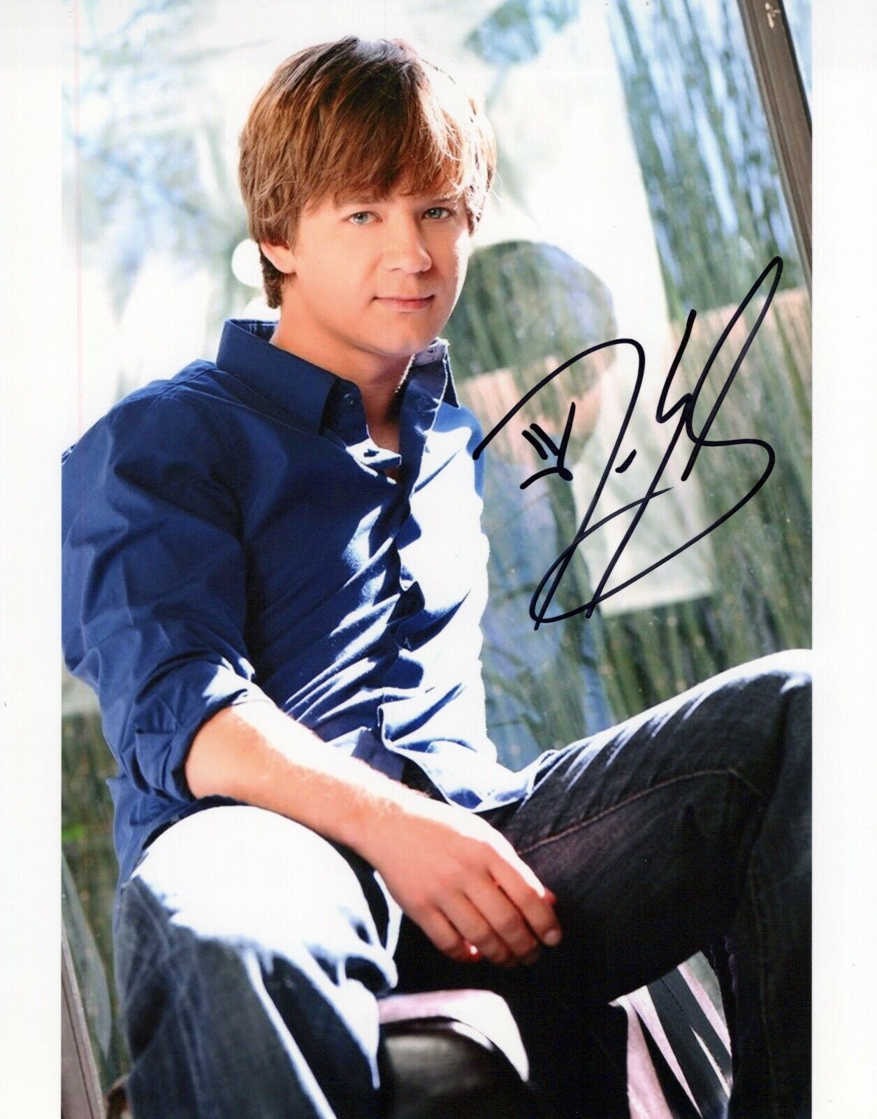 Jason Earles head shot autographed Photo Poster painting signed 8x10 #1