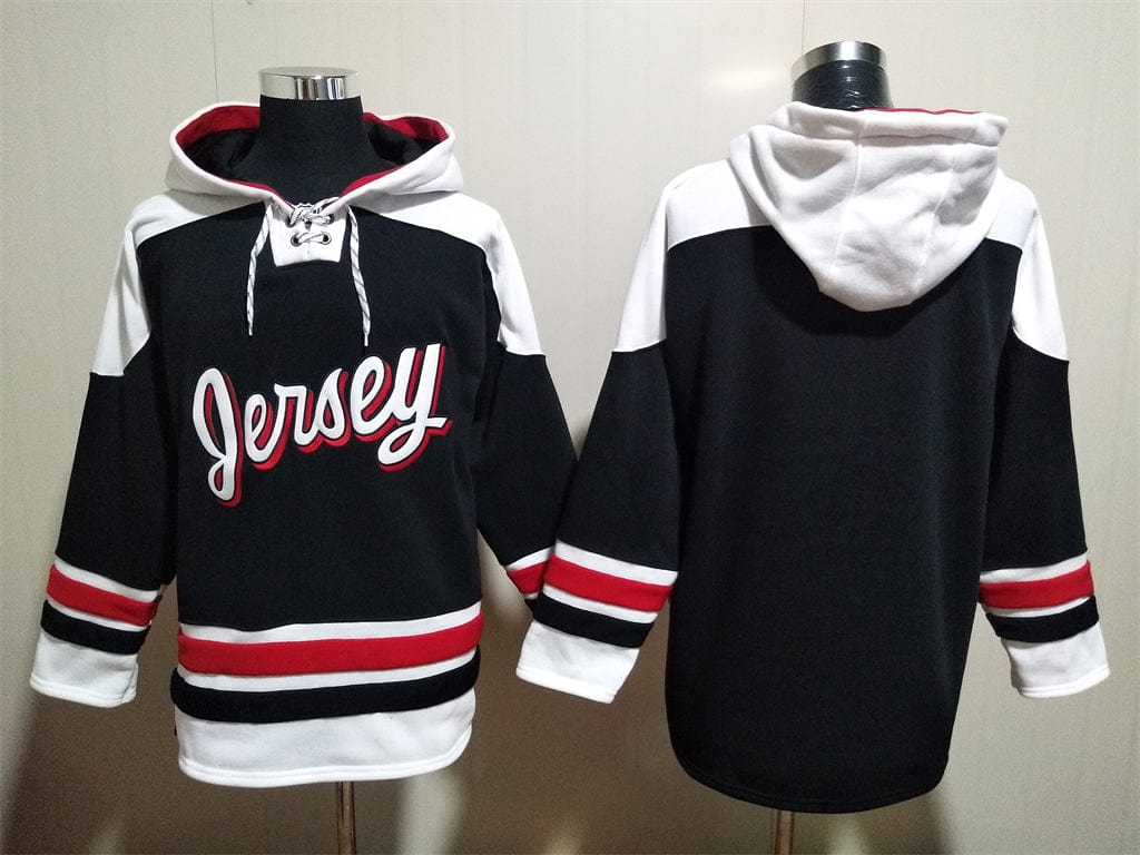 New Jersey Devils Hoodie Blank Version (Black) mysite