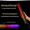 RGB microphone light, e-sports room creative colorful ambient light, desktop ornament, colorful light