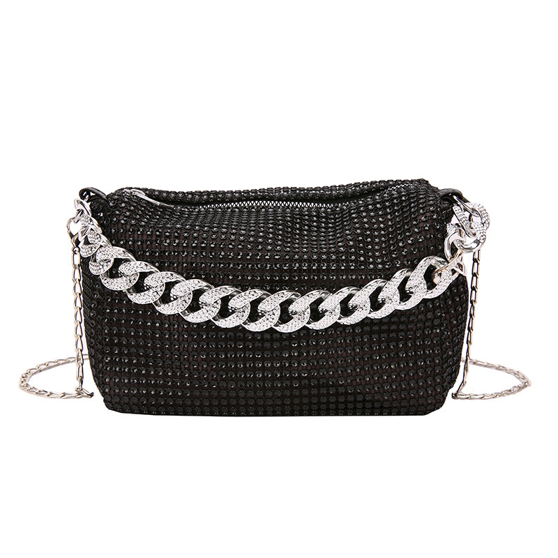 Jaydoz shoulder bag Fashion Glitter Evening Bag Elegant Women Trend Luxury Shiny Handbag Dinner Party Wedding Purse Shoulder Underarm Bag back to school