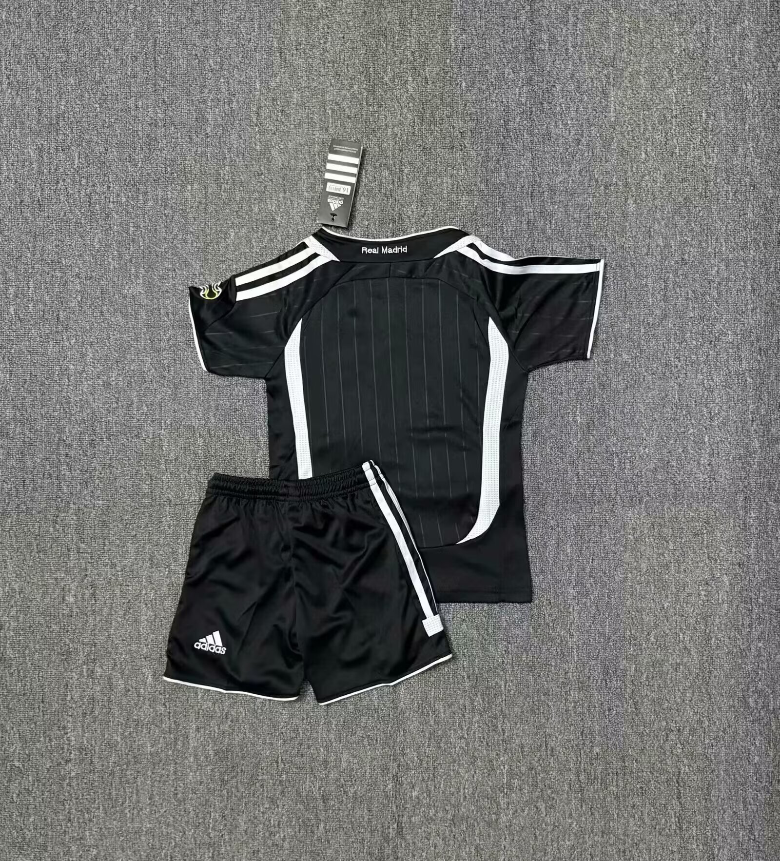 2006-2007 Retro Real Madrid Away Kids Kit Football Shirt Thai Quality