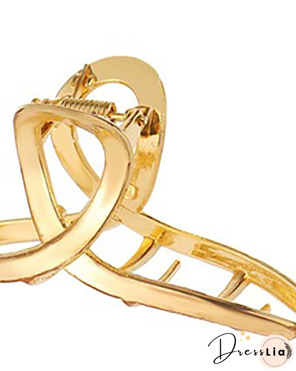 1PCS Simple Metal Hair Claw Clip