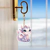 6pcs DIY Dragon Double Side Diamond Painting Keychains