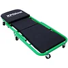 AVGVLIJ 2-in-1 Mechanic Creeper and Stool, 36" Z Creeper Seat, 300 lbs Capacity, Low Profile Design with 6 Smooth-Rolling Wheels, Garage Tool for Mechanics (Green)