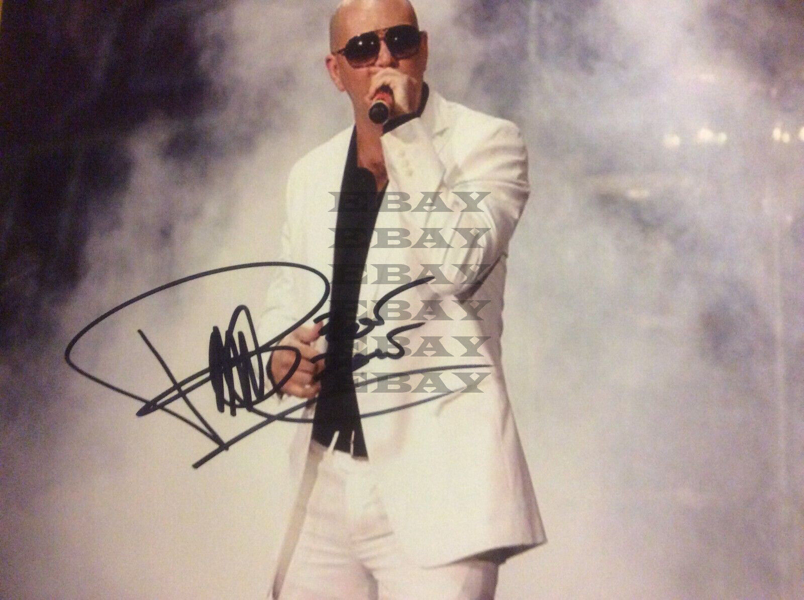 Pitbull Autographed signed 8x10 Photo Poster painting Reprint