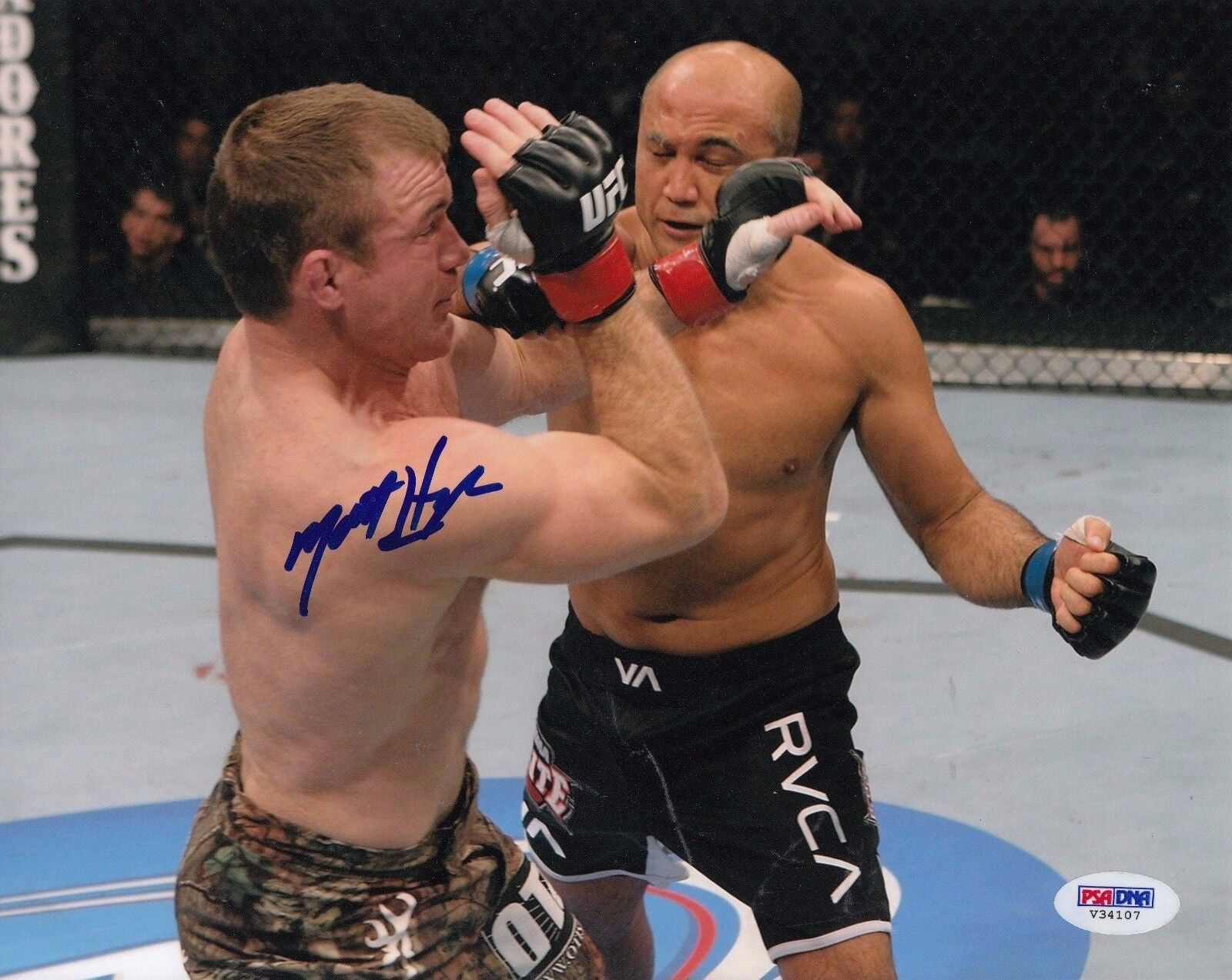 Matt Hughes autographed signed UFC Fighting 8X10 Photo Poster painting PSA/DNA Authentic V34107