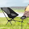 Folding Moon Chairs Footrest Telescopic Leg Rest Camping Chair Kit for Outdoor