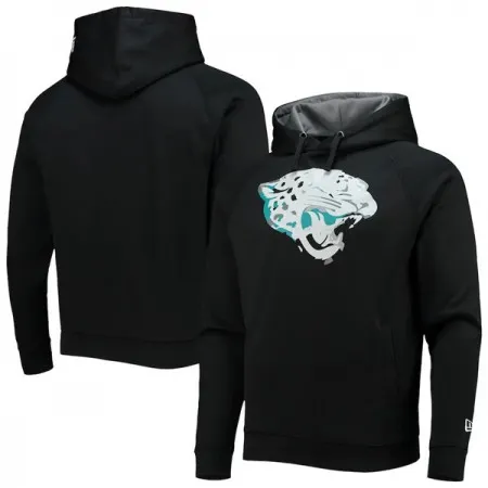 Men's Jacksonville Jaguars Black Pullover Hoodie J7Z4
