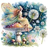 Dandelion Fairy - Crystal Rhinestone Diamond Painting