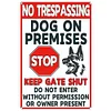 (Multi Style)Warning Sign - Metal Tin Signs(8*12Inch)