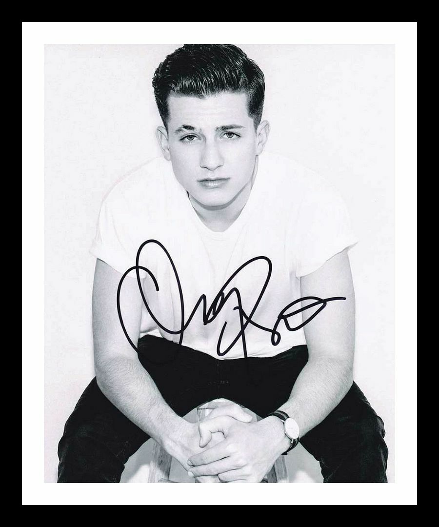 Charlie Puth Autograph Signed & Framed Photo Poster painting 2