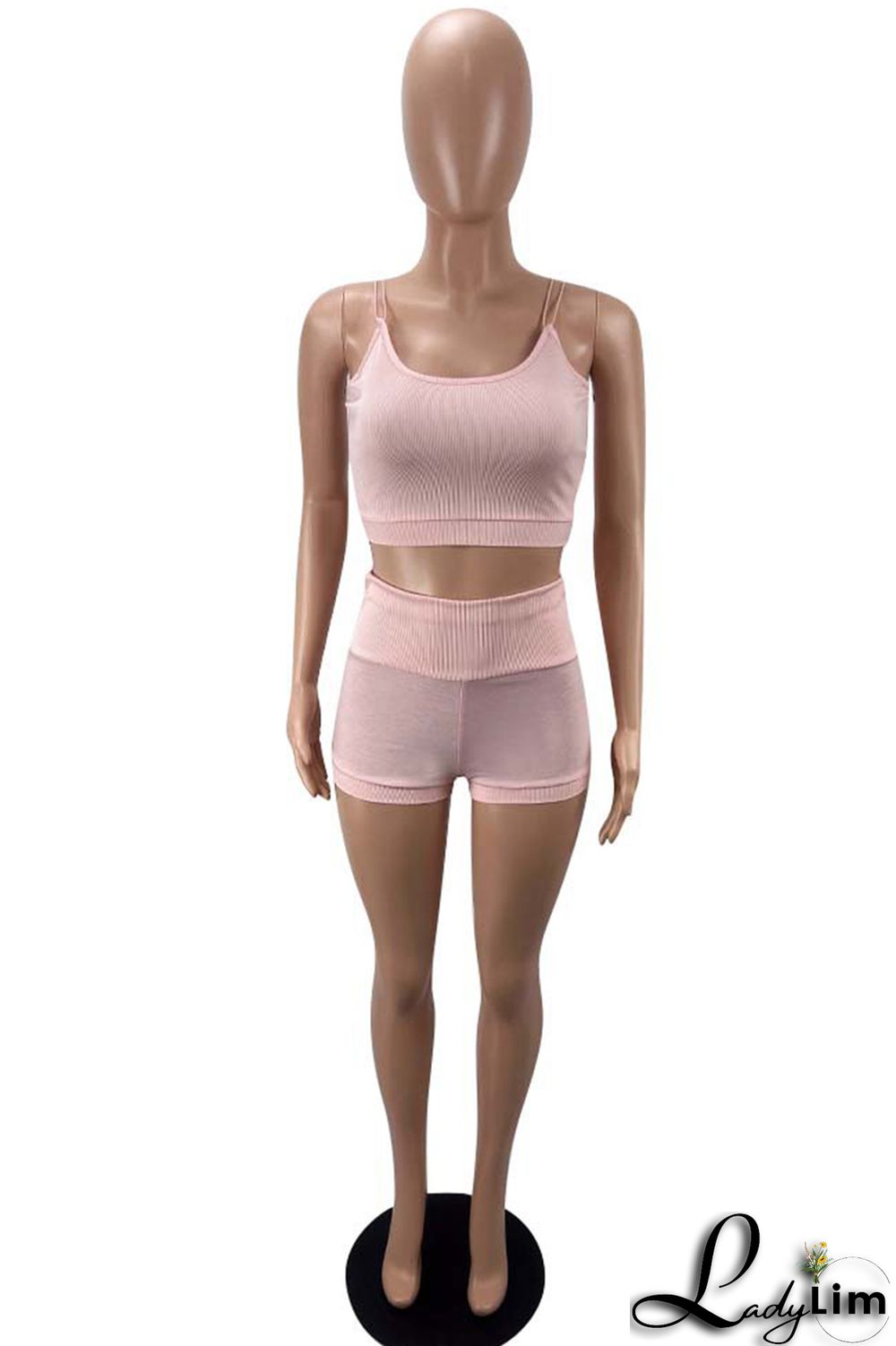 Green Sexy Casual Solid Backless Spaghetti Strap Sleeveless Two Pieces