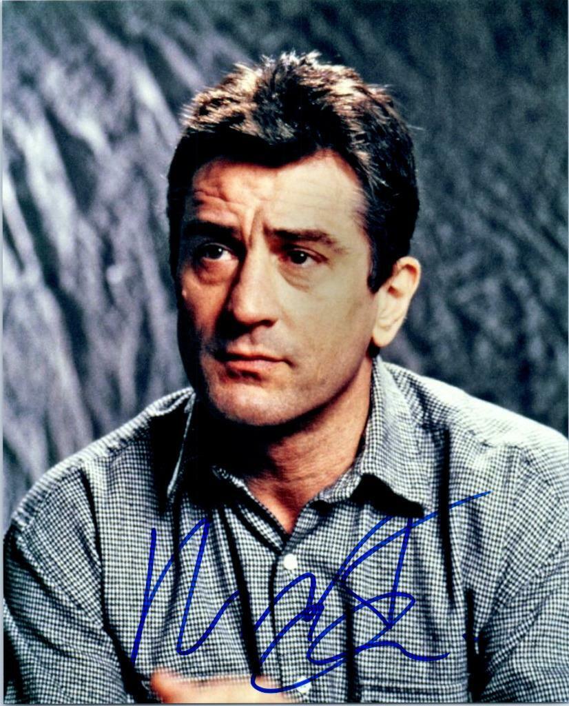 Robert DeNiro autographed 8x10 Picture signed Photo Poster painting and COA