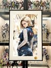 Android 18 Graffiti Art Decorative Painting - Dragon Ball - Xingkong Studio