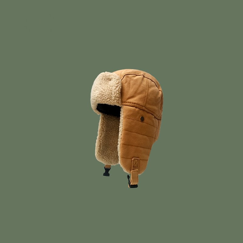 Mayme Winter Fur Hats - Khaki
